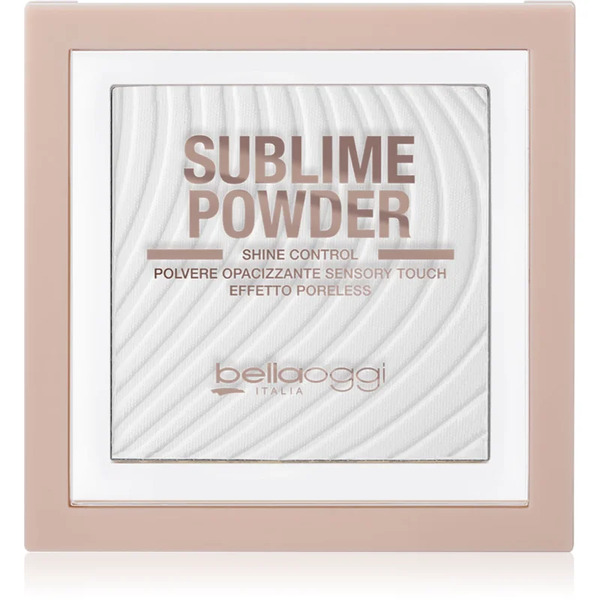  Bellaoggi Sublime Powder Shine Control Transparentny Puder Kompaktowy Z Matowym Wykończeniem Odcień Supernova 9 G 