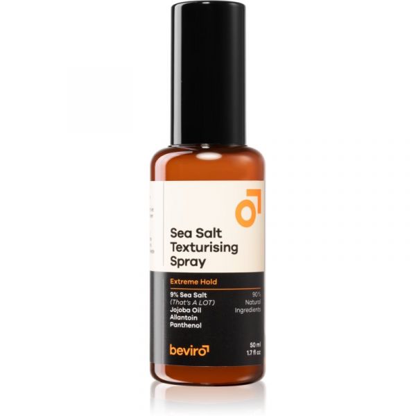  Beviro Sea Salt Texturising Spray Słony Spray Bardzo Mocno Utrwalający 50 Ml 