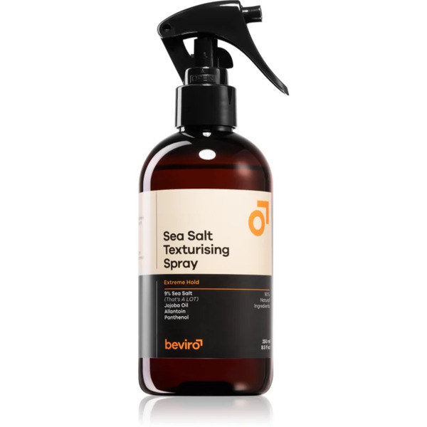  Beviro Sea Salt Texturising Spray Słony Spray Bardzo Mocno Utrwalający 250 Ml 