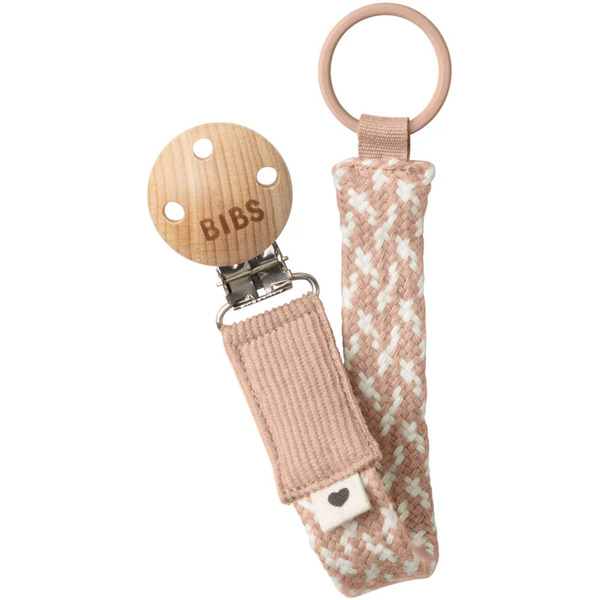  Bibs Paci Braid Zawieszka Do Smoczka Blush / Ivory 1 Szt. 