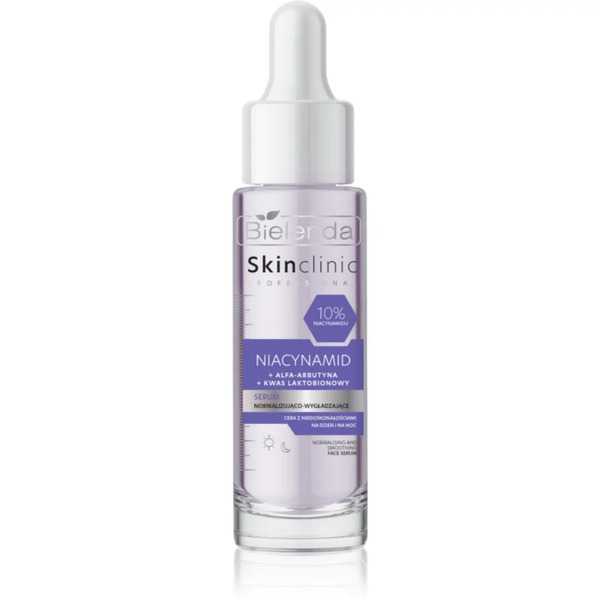  Bielenda Skin Clinic Professional Niacinamide Serum Wygładzające Redukujące Niedoskonałości Cery 30 Ml 