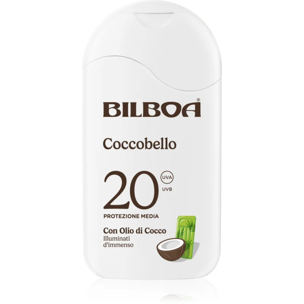  Bilboa Coccobello Latte Mleczko Do Opalania Z Olejkiem Kokosowym. Spf20 200 Ml 