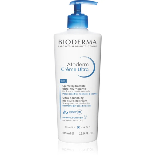  Bioderma Atoderm Créme Ultra Odżywczy Krem Do Ciała Do Skóry Normalnej I Suchej Wrażliwej Perfumowany 500 Ml 