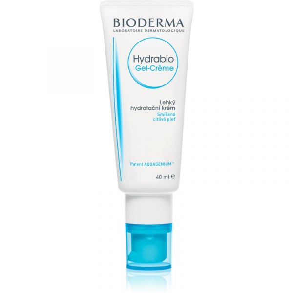  Bioderma Hydrabio Gel-crème Lekki, żelowy Krem Nawilżający Do Skóry Wrażliwej, Normalnej I Mieszanej 40 Ml 