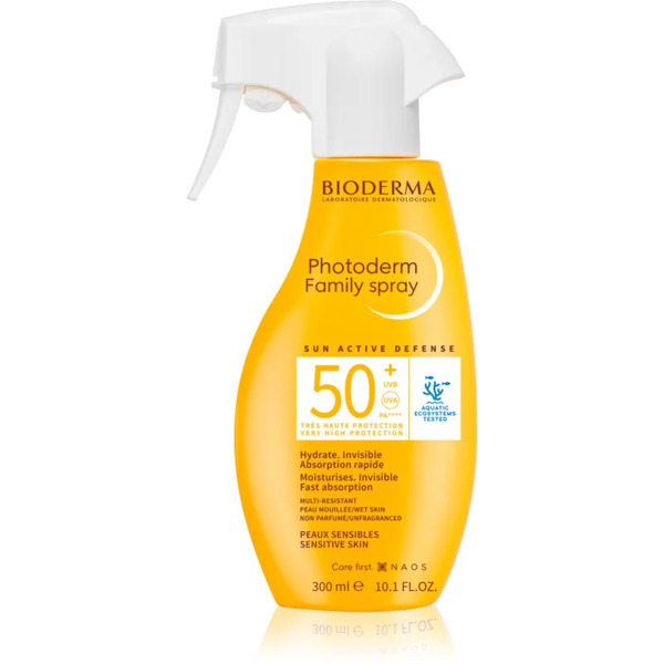  Bioderma Photoderm Family Spray Spf50+ Spray Do Opalania Spf 50+ 300 Ml 
