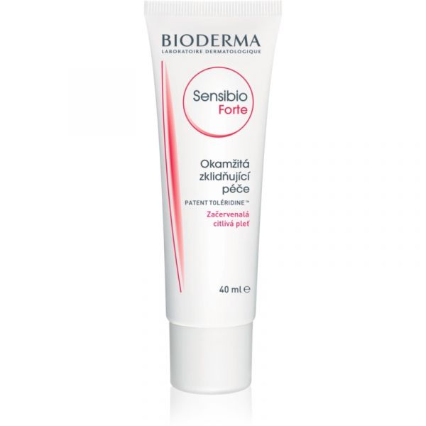  Bioderma Sensibio Forte Kojący Krem Nawilżający Do Skóry Wrażliwej Ze Skłonnością Do Przebarwień 40 Ml 