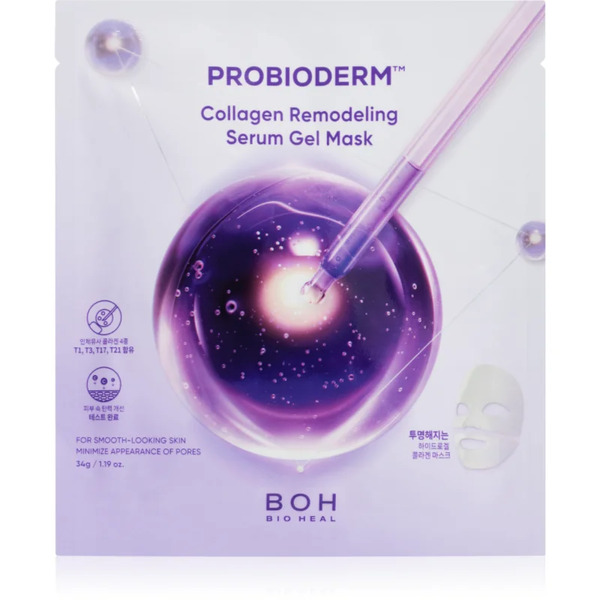  Bioheal Boh Probioderm Collagen Remodeling Serum Gel Mask Maseczka Hydrożelowa Ujędrniający Skórę 1 Szt. 
