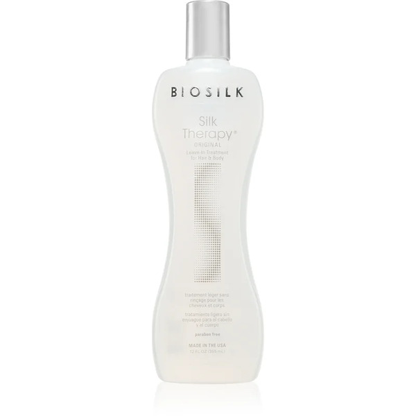  Biosilk Silk Therapy Original Pielęgnacja Regenerująca Z Jedwabiem Do Wszystkich Rodzajów Włosów 355 Ml 