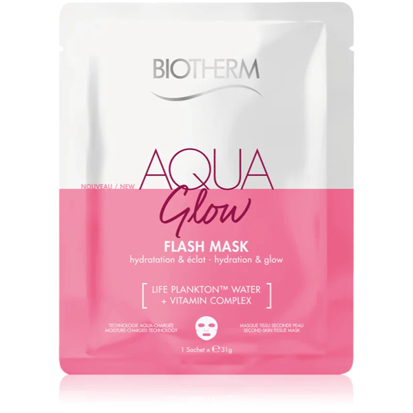  Biotherm Aqua Glow Flash Mask Maseczka W Płachcie 31 G 