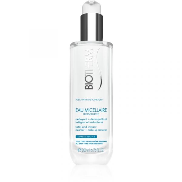  Biotherm Biosource Eau Micellaire Oczyszczający Płyn Micelarny Do Wszystkich Rodzajów Skóry, Też Wrażliwej 200 Ml 