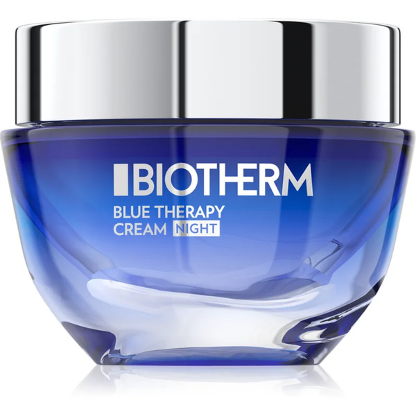  Biotherm Blue Therapy Night Cream Przeciwzmarszczkowy Krem Na Noc Do Wszystkich Rodzajów Skóry 50 Ml 