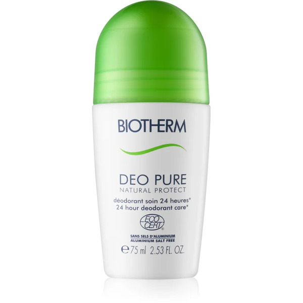  Biotherm Deo Pure Natural Protect Dezodorant Roll-on 75 Ml 