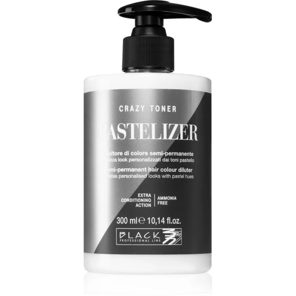  Black Professional Line Crazy Toner Toner Koloryzujący Pastelizer 300 Ml 
