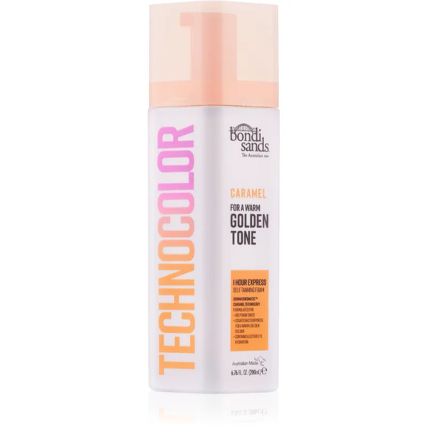  Bondi Sands Technocolor Caramel Pianka Samoopalająca Odcień Warm Hydrated Glow 200 Ml 
