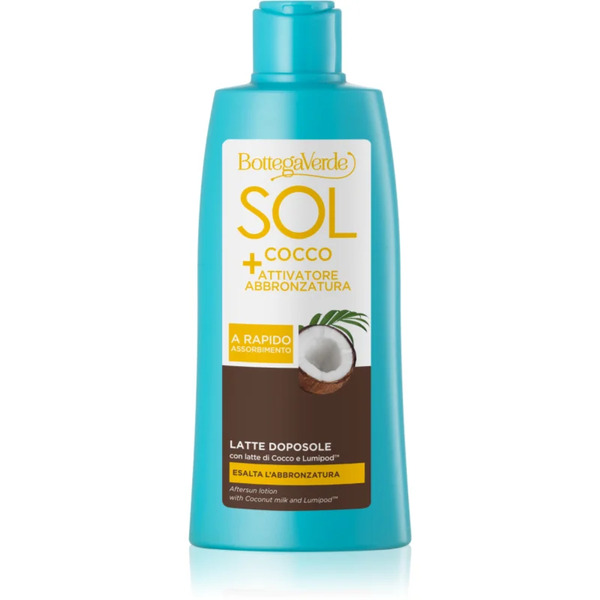  Bottega Verde Sol Cocco Nawilżające Mleczko Do Ciała Wspomagający Opalanie 200 Ml 