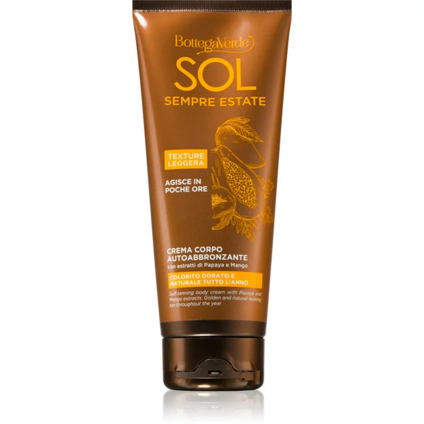  Bottega Verde Sol Sempre Estate Samoopalający Krem Do Ciała 200 Ml 