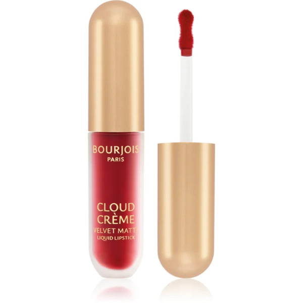 Bourjois Cloud Crème Velvet Matte Intensywnie Matująca Szminka W Płynie Odcień 08 Chérie Cherry 3.1 Ml 