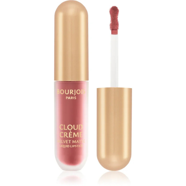  Bourjois Cloud Crème Velvet Matte Intensywnie Matująca Szminka W Płynie Odcień 04 I Love Mocha 3.1 Ml 