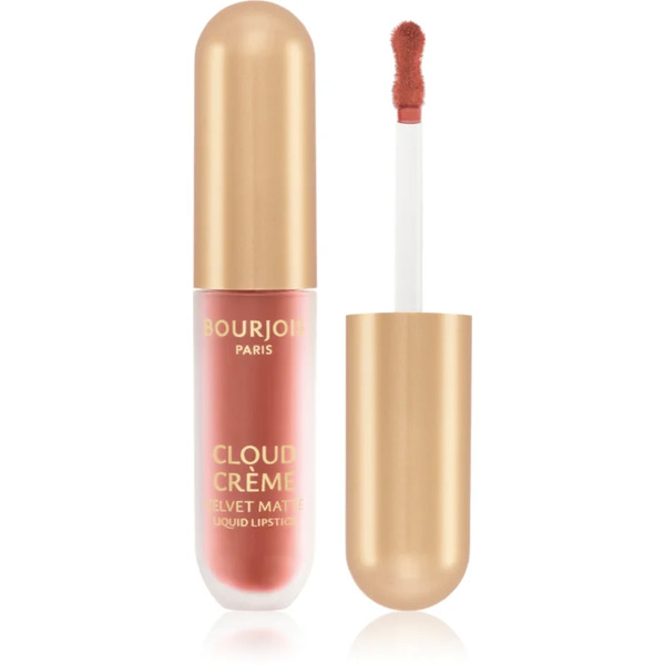  Bourjois Cloud Crème Velvet Matte Intensywnie Matująca Szminka W Płynie Odcień 06 Passion Peach 3.1 Ml 