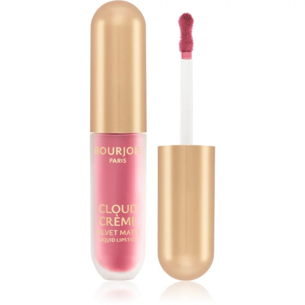  Bourjois Cloud Crème Velvet Matte Intensywnie Matująca Szminka W Płynie Odcień 01 Rose Bonbon 3.1 Ml 