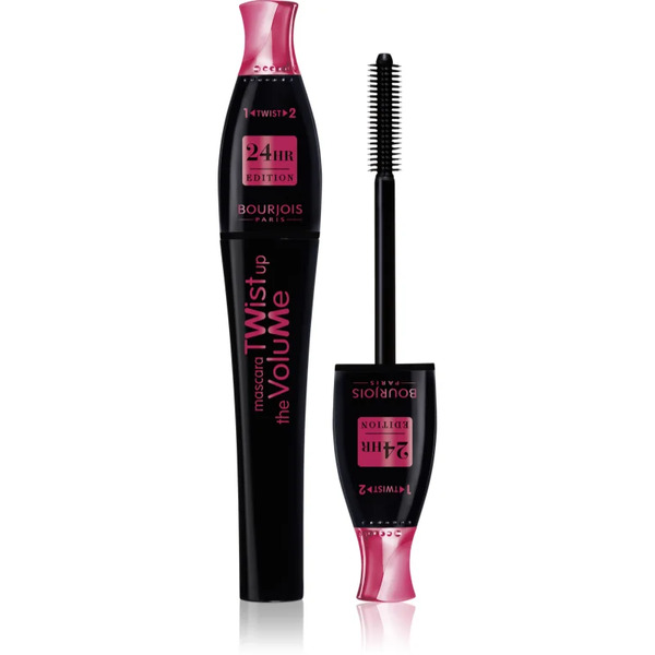  Bourjois Twist Up The Volume Tusz Zwiększający Objętość Rzęs Ze Szczoteczką 2 W 1 Odcień 23 Black 8 Ml 