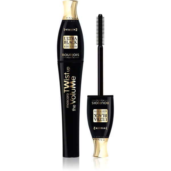  Bourjois Twist Up The Volume Tusz Zwiększający Objętość Rzęs Ze Szczoteczką 2 W 1 Odcień Ultra Black 8 Ml 