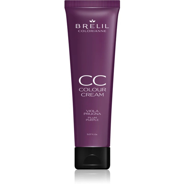  Brelil Professional Cc Colour Cream Krem Koloryzujący Do Wszystkich Rodzajów Włosów Odcień Plum Purple 150 Ml 