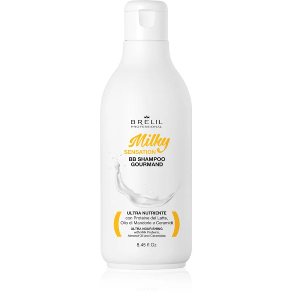  Brelil Professional Milky Sensation Bb Shampoo Szampon Regenerujący Do Włosów Słabych I Zniszczonych 250 Ml 
