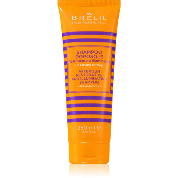  Brelil Professional Solaire After Sun Shampoo Szampon Odżywczy Do Włosów Osłabionych Działaniem Chloru, Słońca I Słonej Wody 250 Ml 