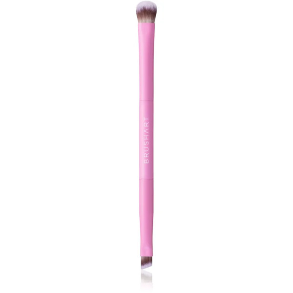  Brushart Double Duty Eyeliner & Eyeshadow Brush Pędzelek Do Cieni Do Powiek I Eyeliner Dwustronny 1 Szt. 