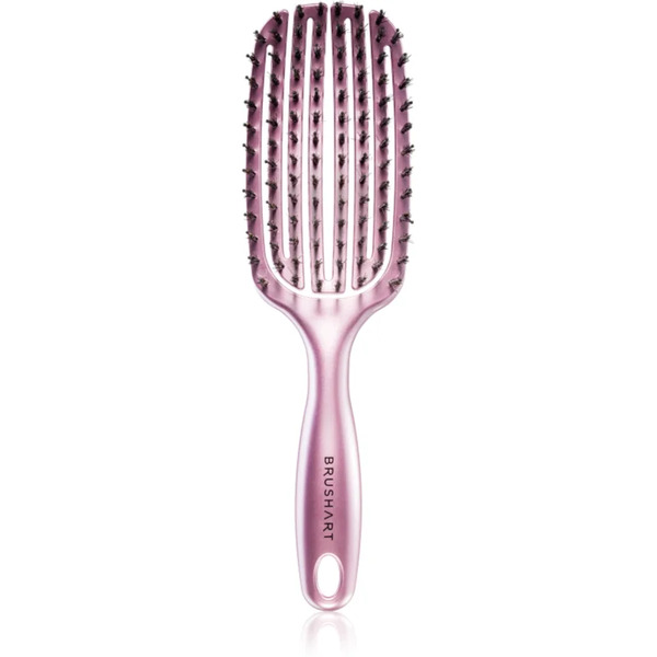  Brushart Hair Vent Blowdry Hairbrush With Boar Bristles Szczotka Do Włosów Z Nylonowymi Włóknami I Włosiem Dzika Medium 1 Szt. 