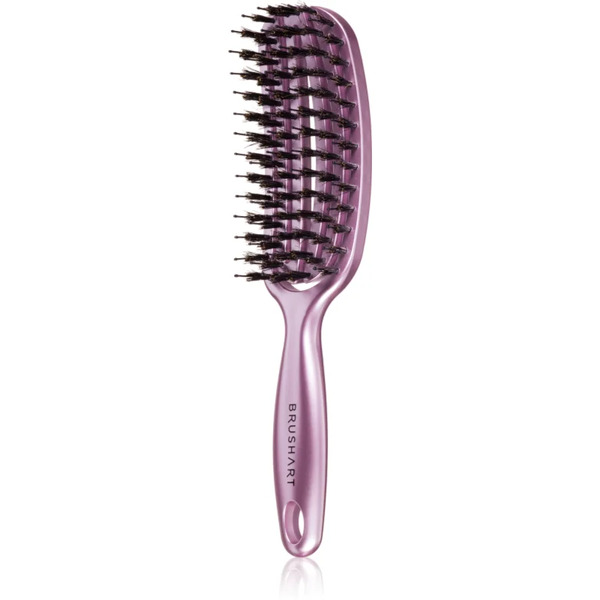  Brushart Hair Vent Blowdry Hairbrush With Boar Bristles Szczotka Do Włosów Z Nylonowymi Włóknami I Włosiem Dzika Small 1 Szt. 