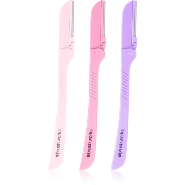  Brushworks Precision Eyebrow Razors Mixed Brzytwa Do Brwi 