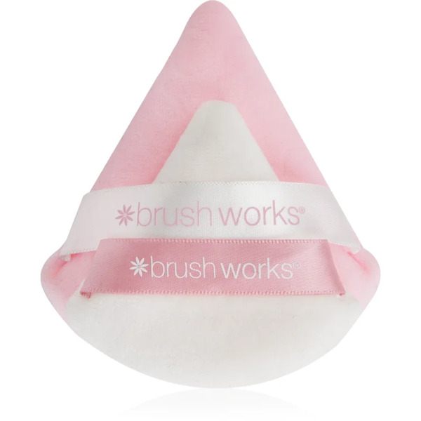  Brushworks Triangular Powder Puff Duo Puszek Do Pudru 