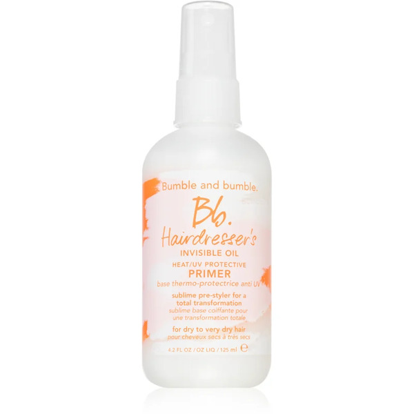  Bumble And Bumble Hairdresser's Invisible Oil Heat/uv Protective Primer Spray Przed Stylizacją Dla Doskonałego Wyglądu Włosów 125 Ml 