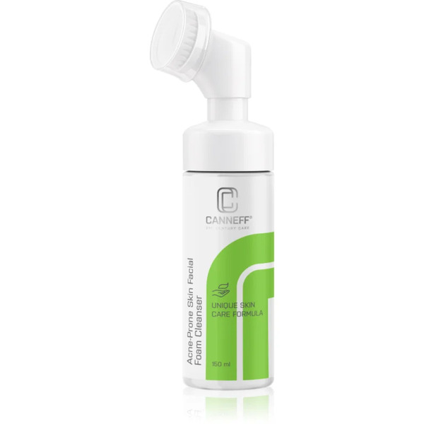  Canneff Balance Acne-prone Skin Facial Foam Cleanser Delikatna Pianka Oczyszczająca Do Skóry Tłustej Ze Skłonnością Do Trądziku 150 Ml 