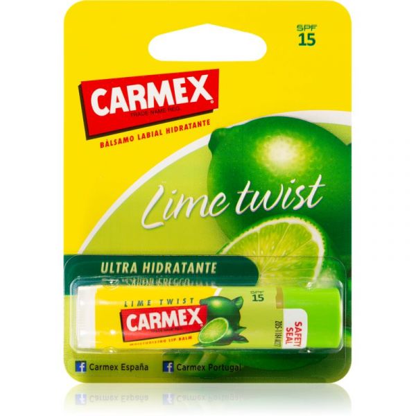  Carmex Lime Twist Balsam Nawilżający Do Ust W Sztyfcie Spf 15 4.25 G 
