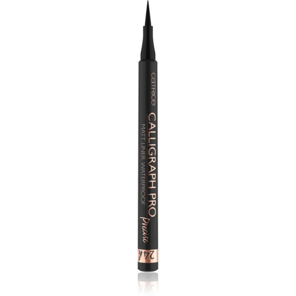  Catrice Calligraph Pro Precise 24h Matt Wodoodporny Eyeliner W Piórze Odcień 010 Intense Black Waterproof 1,2 Ml 