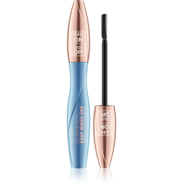  Catrice Glam & Doll Easy Wash Off Power Hold Volume Tusz Podkreślający Rzęsy I Zwiększający Ich Objętość Odcień 010 Black 9 Ml 
