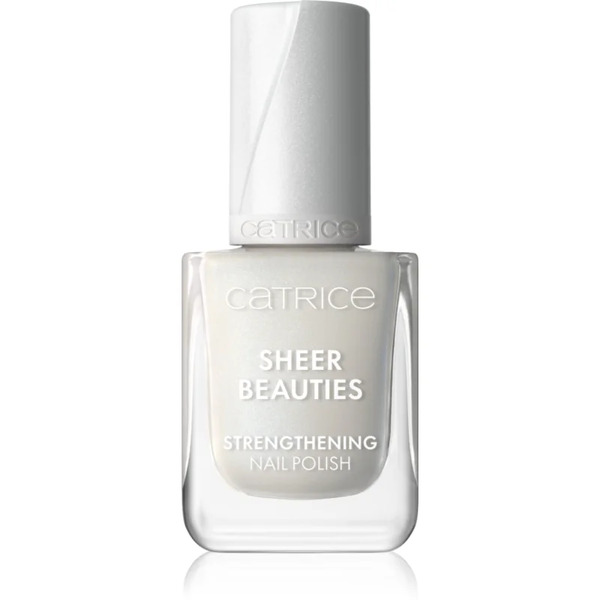  Catrice Sheer Beauties Strengthening Nail Polish Wzmacniający Lakier Do Paznokci Odcień 010 Milky Not Guilty 10.5 Ml 