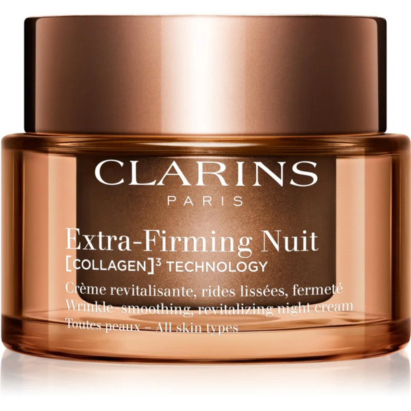  Clarins Extra-firming Night Cream Przeciwzmarszczkowy Krem Liftingujący Na Noc Do Wszystkich Rodzajów Skóry 50 Ml 
