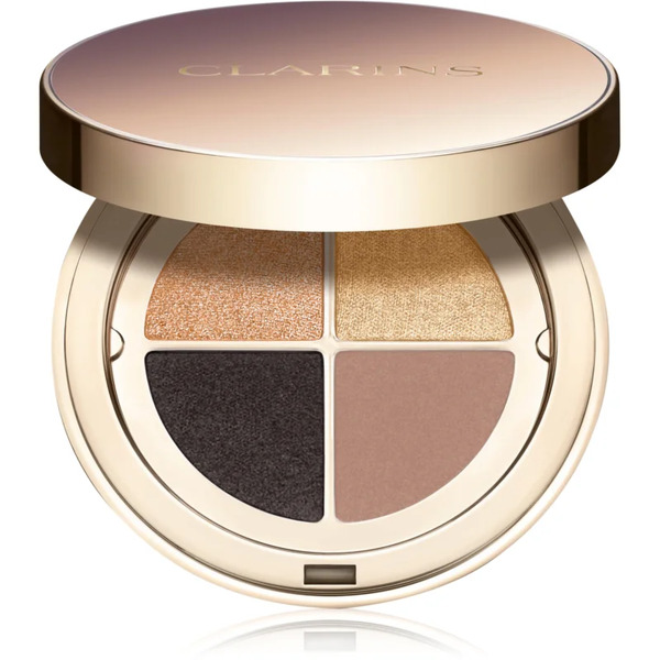  Clarins Ombre 4 Colour Eye Palette Paleta Cieni Do Powiek Dla Długotrwałego Efektu Odcień 08 - Amber Gradation 4.2 G 