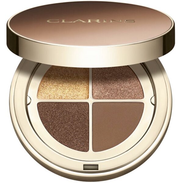  Clarins Ombre 4 Colour Eye Palette Paleta Cieni Do Powiek Dla Długotrwałego Efektu Odcień 04 - Brown Sugar Gradation 4.2 G 