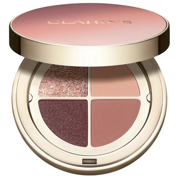  Clarins Ombre 4 Colour Eye Palette Paleta Cieni Do Powiek Dla Długotrwałego Efektu Odcień 01 - Fairy Tale Nude Gradation 4.2 G 