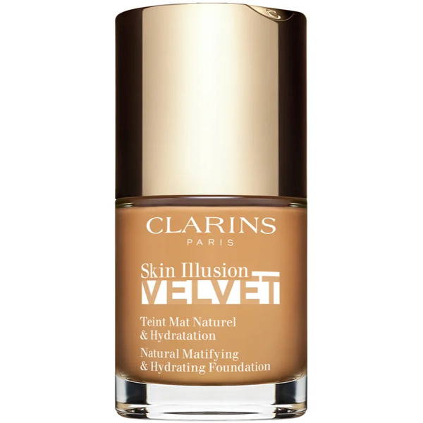  Clarins Skin Illusion Velvet Podkład W Płynie Z Matowym Wykończeniem O Działaniu Odżywczym Odcień 114n 30 Ml 