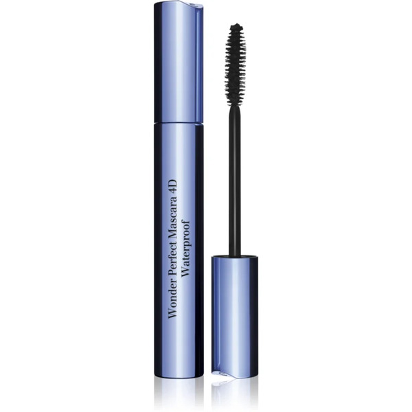  Clarins Wonder Perfect Mascara 4d Waterproof Wodoodporny Tusz Podkręcający I Rozdzielający Rzęsy 01 - Perfect Black 8 Ml 