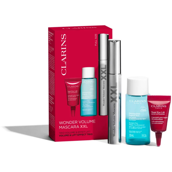  Clarins Wonder Volume Mascara Xxl Trio Zestaw Upominkowy 