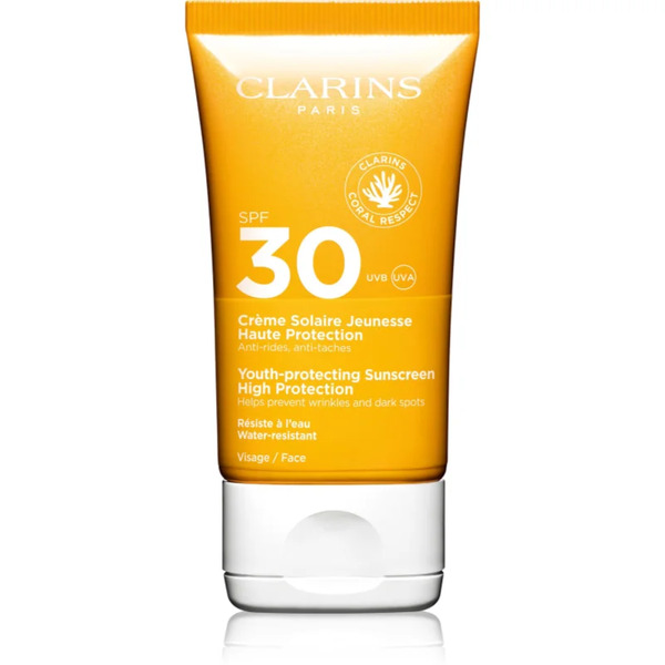  Clarins Youth-protecting Sunscreen High Protection Krem Do Opalania Twarzy Spf 30 50 Ml 