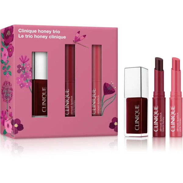  Clinique Mini Kit Honey Trio Zestaw Upominkowy Do Ust 