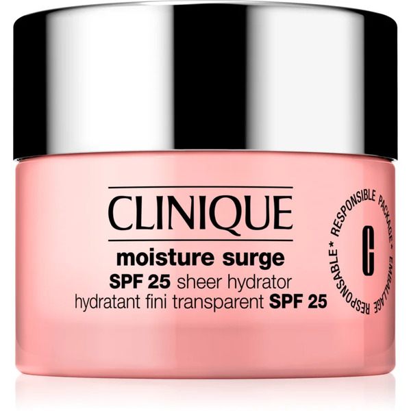  Clinique Moisture Surge™ Spf 25 Sheer Hydrator Nawilżająco-odżywczy Krem Na Dzień Spf 25 30 Ml 
